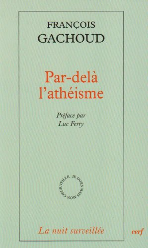 Par-delà l'athéisme