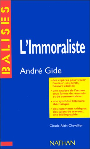 L'immoraliste, André Gide