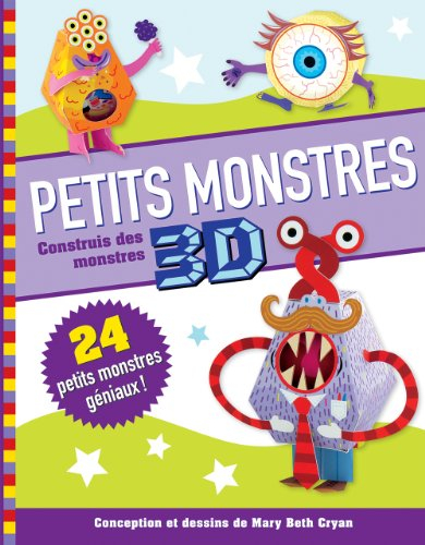 petits monstres 3d : construis des monstres
