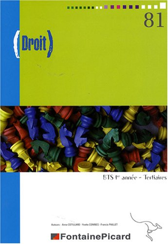 Droit, BTS 1re année, tertiaires