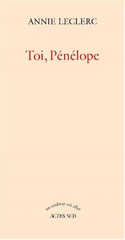Toi, Pénélope