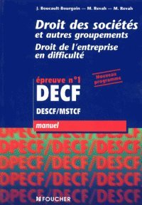 droit des sociétés, decf, manuel