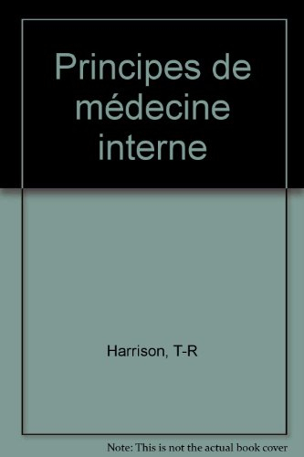 Principes de médecine interne