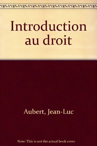 introduction au droit
