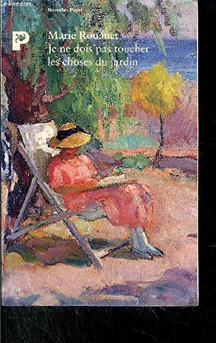 je ne dois pas toucher les choses du jardin