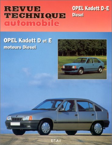 Opel Kadett D et E moteurs diesel