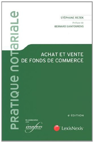 Achat et vente de fonds de commerce