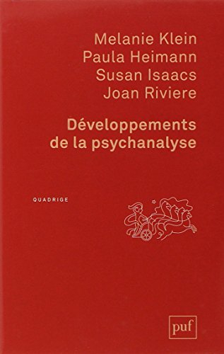 Développements de la psychanalyse