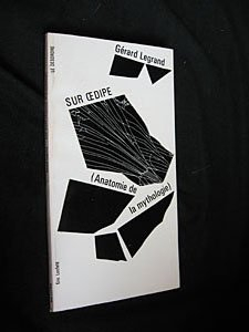 sur oedipe anatomie de la mythologie