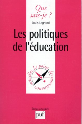 les politiques de l'éducation