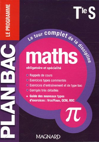 Maths obligatoire et spécialité terminale S : le programme