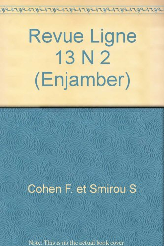 Ligne 13, n° 2. Enjamber