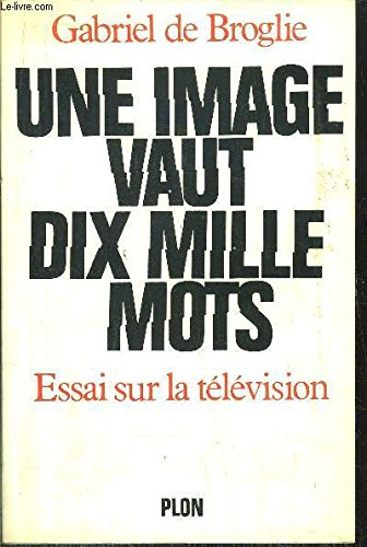 Une Image vaut dix mille mots : Essai sur la télévision