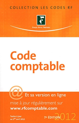 Code comptable : à jour au 1er avril 2012