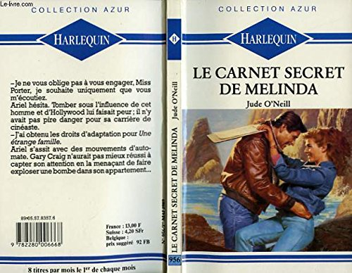 le carnet secret de melinda (collection azur)