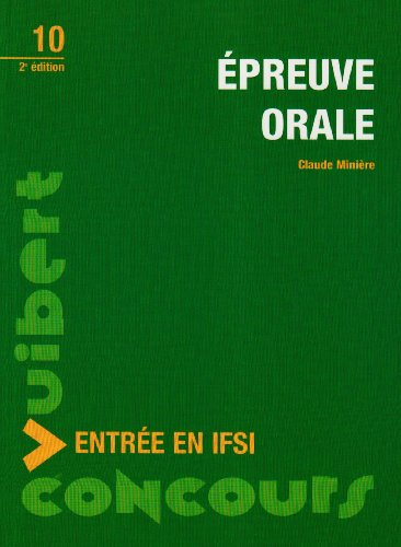 Epreuve orale