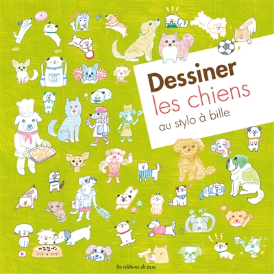 Dessiner les chiens au stylo à bille