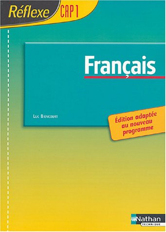 Français CAP 1 : pochette du professeur