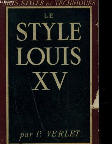 le style louis xv