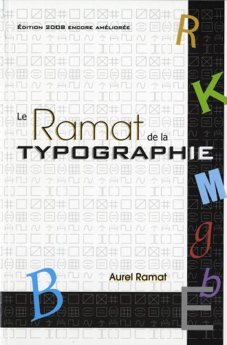 le ramat de la typographie édition 2008