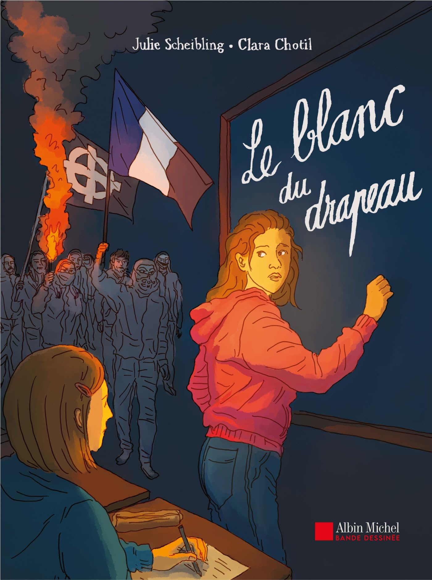 Le blanc du drapeau