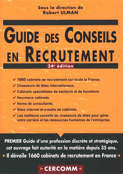Guide des conseils en recrutement