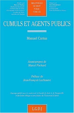 Cumuls et agents publics