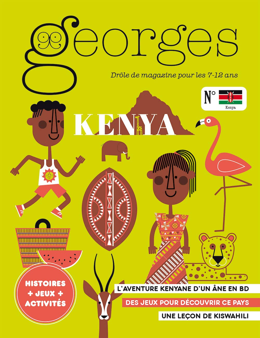Georges : drôle de magazine pour enfants, n° 46. Kenya