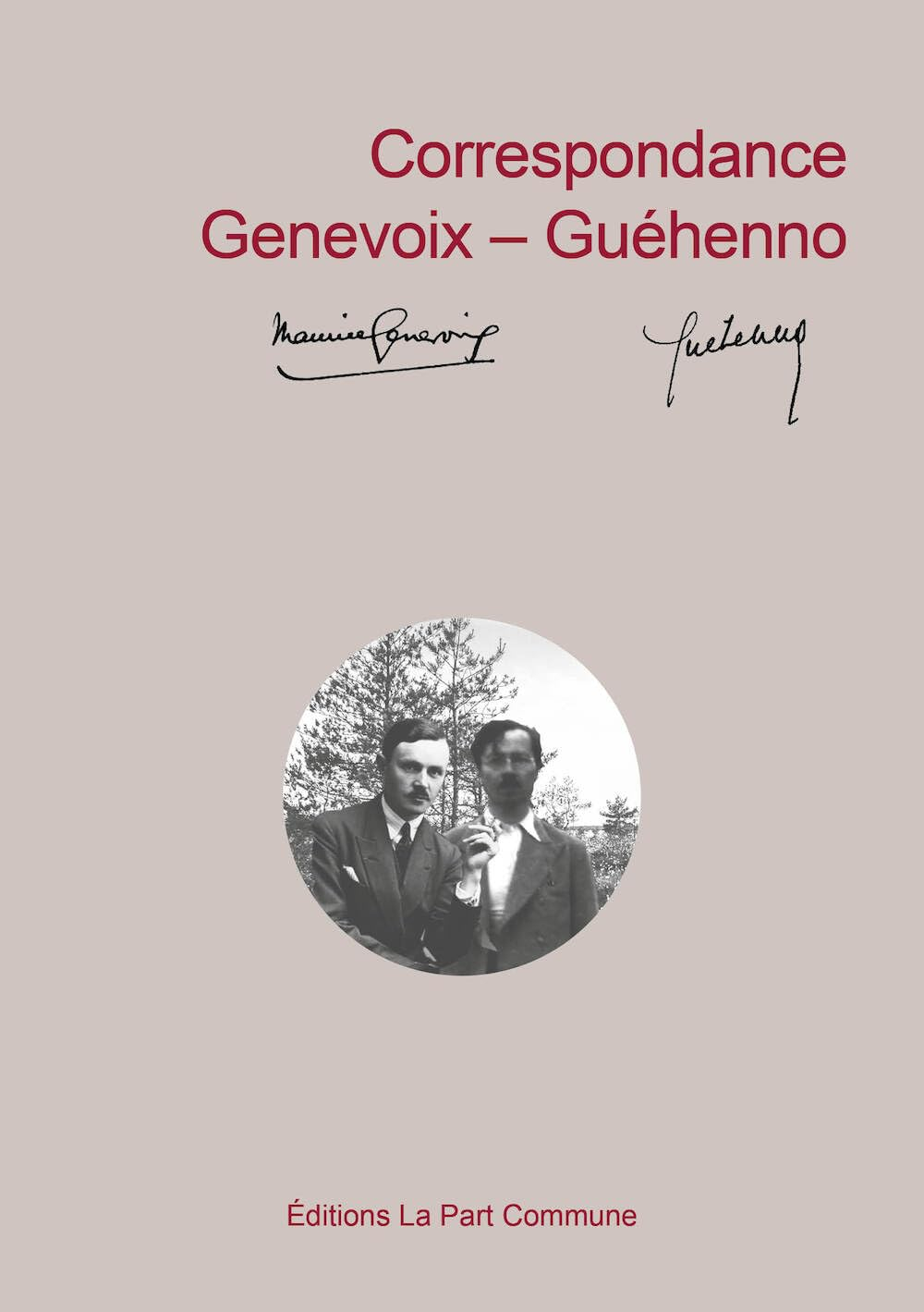 Correspondance Genevoix-Guéhenno