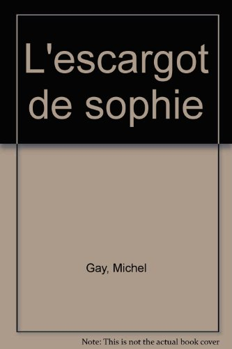 l'escargot de sophie