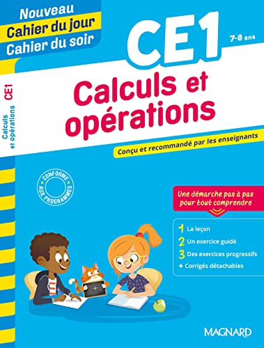 Calculs et opérations CE1, 7-8 ans