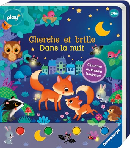 Ravensburger Play + - Livre Cherche et brille - Dans la nuit - Livre enfant dès 2 ans - 13099025