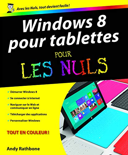 Windows 8 pour tablettes pour les nuls