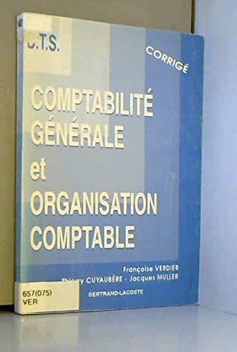 Comptabilité générale et organisation comptable, BTS comptabilité et gestion première année