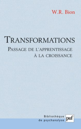 Transformations : passage de l'apprentissage à la croissance