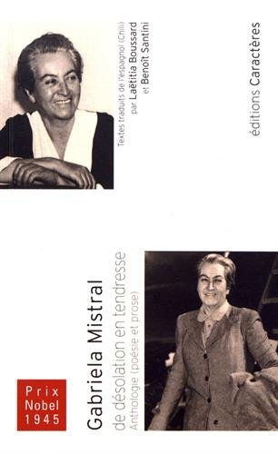 De désolation en tendresse : anthologie (poésie et prose)