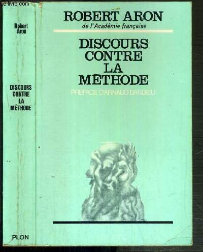 discours contre la méthode in-8, br. 319 pp.