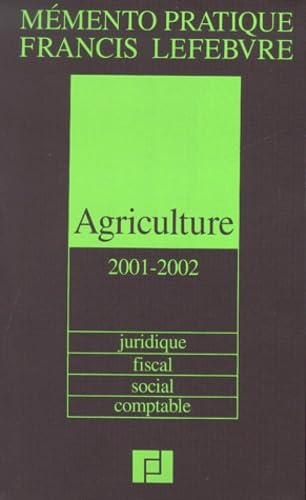 Mémento Agriculture