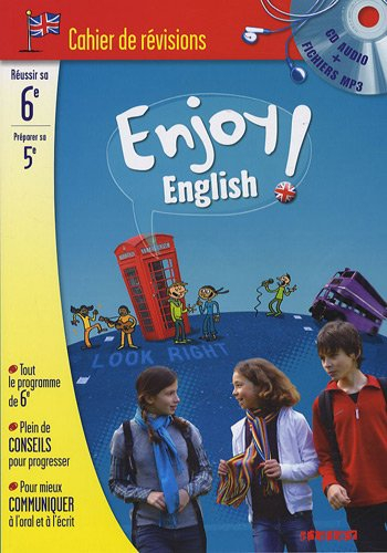 Enjoy English, 6e : cahier de révisions