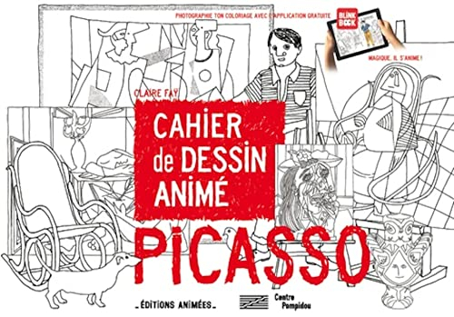 Picasso : cahier de dessin animé