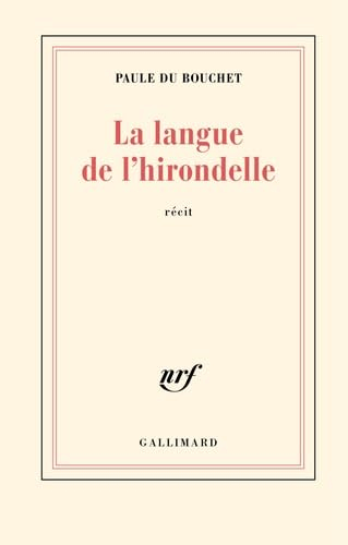 La langue de l'hirondelle : récit