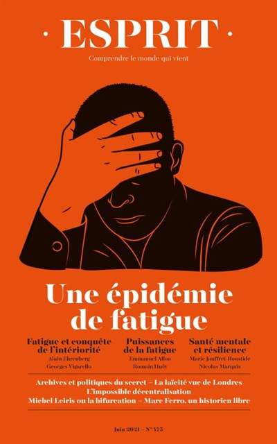 Esprit, n° 475. Une épidémie de fatigue