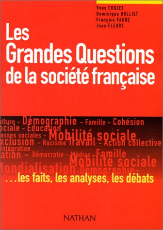 Les grandes questions de la société française