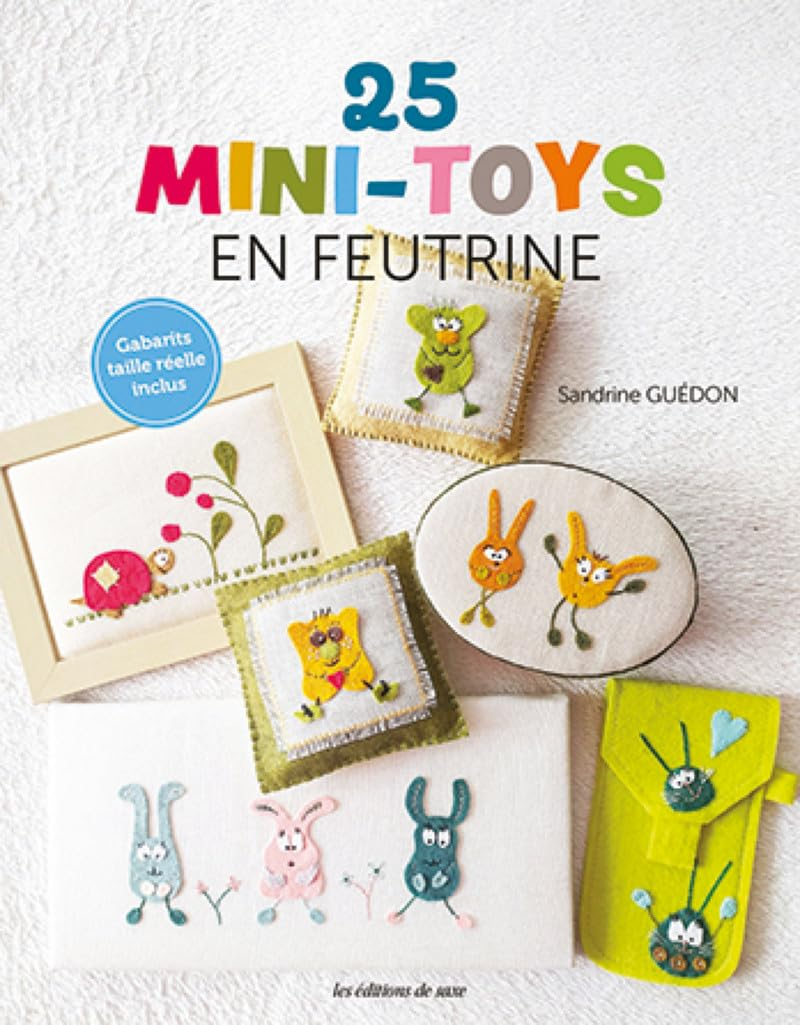 25 mini-toys en feutrine