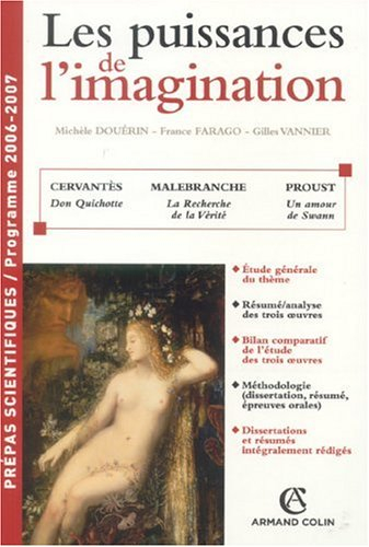 Les puissances de l'imagination : Cervantès, Don Quichotte ; Malebranche, La recherche de la vérité 