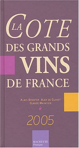 la cote des grands vins de france