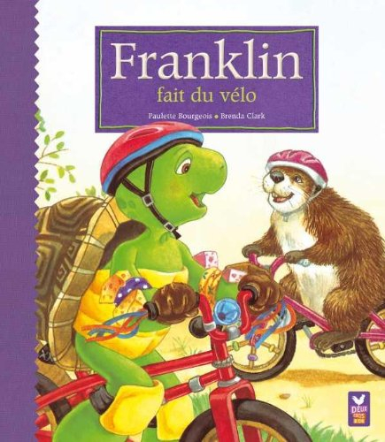 Franklin fait du vélo