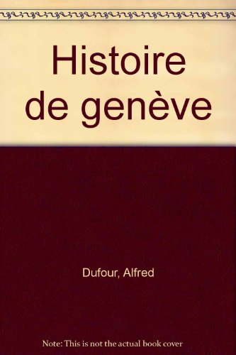 histoire de genève