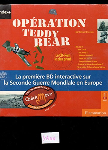 bande dessinée interactive : opération teddy bear, cédérom