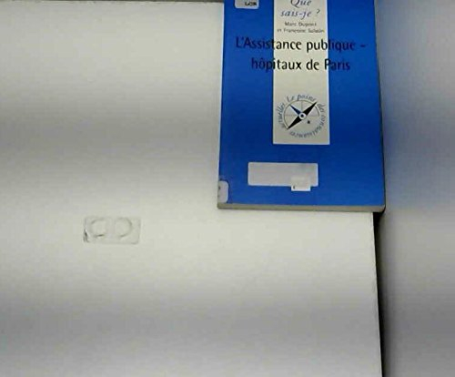 L'Assistance publique hôpitaux de Paris